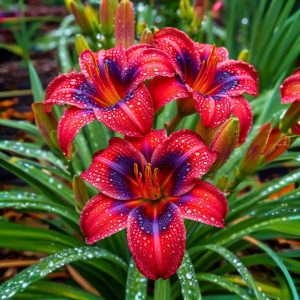 Лилейник Солар Вин купить по цене от 329р. в интернет-магазине «Посадика» с доставкой почтой в в Артемовскийе и по всей России – [изображение №1].