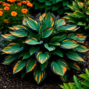 Хоста Бархатный Полог купить по цене от 560р. в интернет-магазине «Посадика» с доставкой почтой в в Артемовскийе и по всей России – [изображение №1].